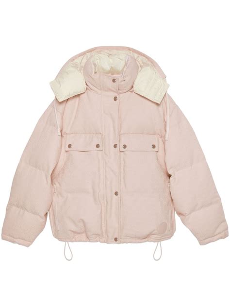 Gucci GG cotton canvas puffer jacket